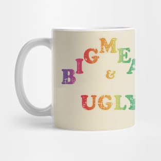 Ox Baker on the Price is Right - Big Mean and Ugly - distressed Mug